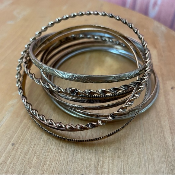 Set of Three Boho Retro Bracelets (Three Pieces) - Picture 5 of 6